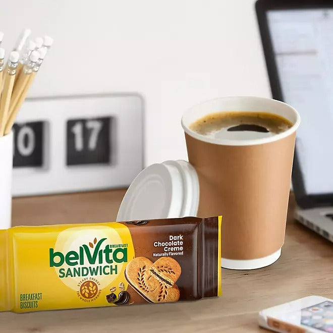 Belvita Crunchy Breakfast Biscuits Cinnamon Brown Sugar 25 pack