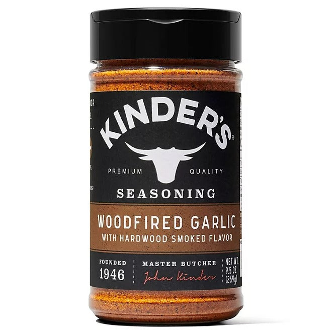 Kinder's Woodfire Garlic Seasoning 9.5 oz
