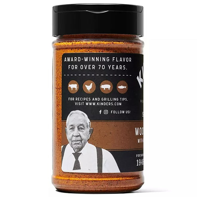 Kinder's Woodfire Garlic Seasoning 9.5 oz