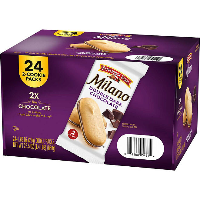 Milano Double Dark Chocolate Cookie 24pack